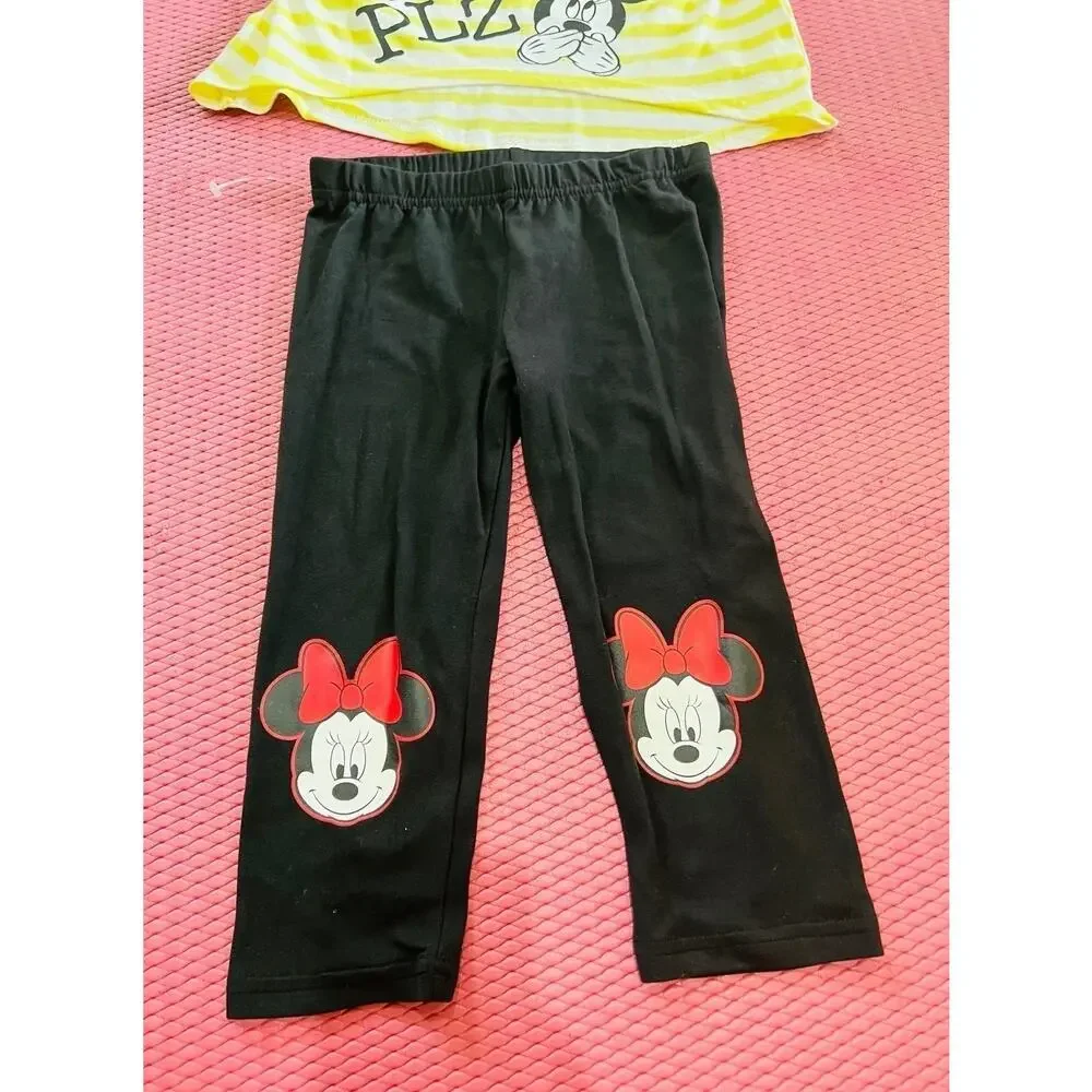 New❤️3Pcs Disney Minnie Mouse Girls Set sz6/6X